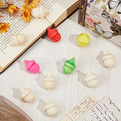 Unfinished Wood Display Decoration&nbsp;WOOD-WH0124-149