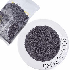 12/0 チェコ不透明ガラスシードビーズ  光沢のある  ラウンド  インディアンレッド  2x1mm  穴：0.7mm  約500 G /袋&nbsp;SEED-N004-003C-40