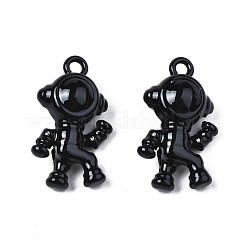 スプレープリント合金ペンダント  カドミウムフリー＆ニッケルフリー＆鉛フリー  男の子  ミックスカラー  19x11x7mm  穴：1.5mm&nbsp;PALLOY-T077-164