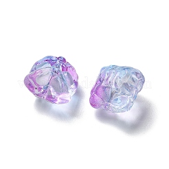 Baking Paint Transparent Glass Beads&nbsp;GLAA-C035-01L