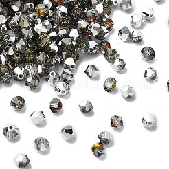 プレシオサ®クリスタルビーズ  チェコクリスタル  双円錐形(451 69 302 ロンデル)  00030 299 火山  4mm  穴：0.8mm&nbsp;X-PRC-BA4-00030-299