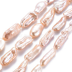 Natural Keshi Pearl Beads Strands&nbsp;PEAR-S020-H02
