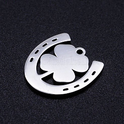 Non-Tarnish 201 Stainless Steel Pendants&nbsp;STAS-Q201-JN297-1
