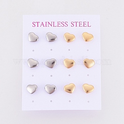 304 Stainless Steel Stud Earrings&nbsp;EJEW-I235-12
