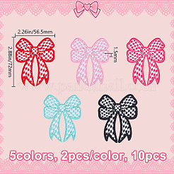 Computerized Embroidery Cloth Iron on/Sew on Patches&nbsp;FIND-WH0152-848