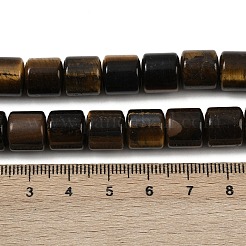 Natural Tiger Eye Beads Strands&nbsp;G-G275-D22-10x10mm