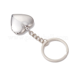316 Stainless Steel Photo Locket Keychain&nbsp;KEYC-JKC01121