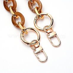 Acrylic Cable Chain Bag Strap&nbsp;FIND-WH0069-81