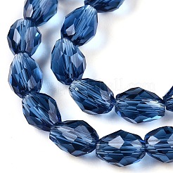 Transparent Glass Beads Strands&nbsp;EGLA-N013-T6mm-D28