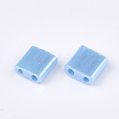 2-Hole Opaque Glass Seed Beads&nbsp;SEED-S023-07K
