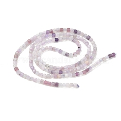 Natural Lepidolite Stone Beads Strands&nbsp;G-RM241221-K14