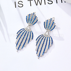 Teardrop 925 Sterling Silver Hoop Earrings&nbsp;ZY1921