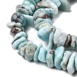Natural Larimar Beads Strands&nbsp;G-A285-A05-01
