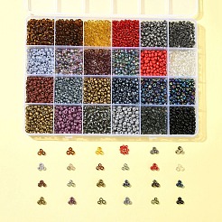 288G 24 Styles 8/0 Glass Seed Beads&nbsp;SEED-FS0001-26A
