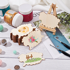 Unfinished Wood Pieces&nbsp;DIY-WH0430-025G