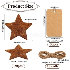 Star Rust Iron Big Pendants&nbsp;IFIN-GF0001-11B