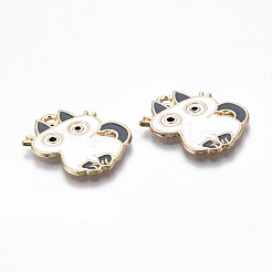 Eco-Friendly Alloy Enamel Pendants&nbsp;LS-ENAM-Q437-030B-NR
