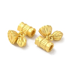 Matte Gold Color Brass Pendants&nbsp;KK-F872-04MG-02