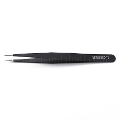 Spray Painted 201 Stainless Steel Beading Tweezers&nbsp;TOOL-G021-05