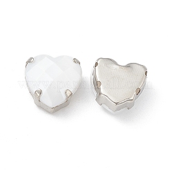 Heart Sew On Rhinestones&nbsp;OACR-E012-02P
