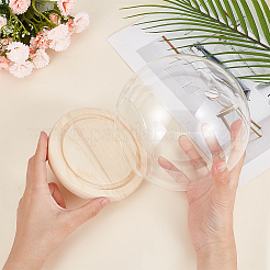 Glass Dome Cover&nbsp;AJEW-WH0401-76B