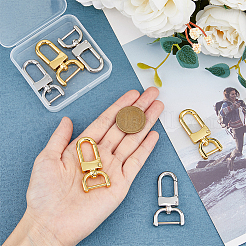 6Pcs 6 Styles Zinc Alloy Swivel Clasps&nbsp;FIND-HY0003-15