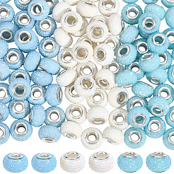 100cs Large Hole Resin European Beads&nbsp;RESI-PA0001-22A