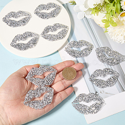Lip Hotfix Resin Rhinestone (Hot Melt Adhesive On The Back)&nbsp;DIY-WH20013-45