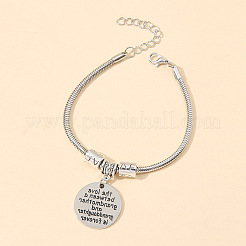 Mother's Day Alloy Charm Bracelets&nbsp;FS-WG9038C-01