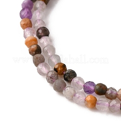 Natural Amethyst Lace Agate Bead Strands&nbsp;G-L629-B08-2mm