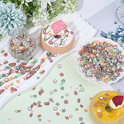 90Pcs 9 Styles Handmade Polymer Clay Beads&nbsp;CLAY-SC0002-77