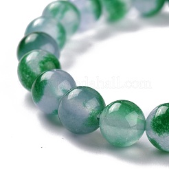 Dyed Natural Jade Beads Stretch Bracelets&nbsp;BJEW-G633-B-05