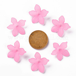 Frosted Acrylic Bead Caps&nbsp;MACR-S371-05A-704