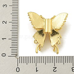 Rack Plating Brass Micro Pave Cubic Zirconia Beads&nbsp;KK-K386-20G