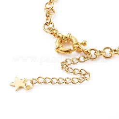 304 Stainless Steel Rolo Chain Bracelet Makings&nbsp;AJEW-JB00939