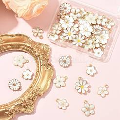 40Pcs 10 Styles Alloy Enamel Pendants&nbsp;ENAM-FS0004-04B