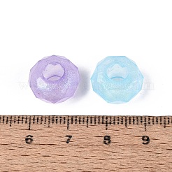 Transparent Acrylic European Beads&nbsp;OACR-Q200-13