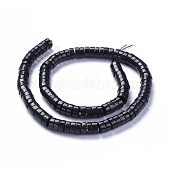 Natural Shungite Beads Strands&nbsp;G-L505-17B