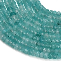 Dyed Natural White Jade Beads Strands&nbsp;GG-CBAF9EE-A03-3x4mm
