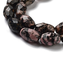 Natural Rhodonite Beads Strands&nbsp;G-P520-C22-01