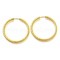 304 Stainless Steel Hoop Earrings for Women&nbsp;EJEW-M068-13D-G