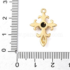 Brass Micro Pave Cubic Zirconia Pendants&nbsp;KK-D024-22B-G