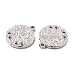 Tarnish Resistant 304 Stainless Steel Pendant Rhinestone Settings&nbsp;STAS-E182-04P