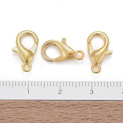 亜鉛合金カニカン  オウムトリガークラスプ  カドミウムフリー＆ニッケルフリー＆鉛フリー  ゴールドカラー  14x8mm  穴：1.8mm&nbsp;E105-G-NF