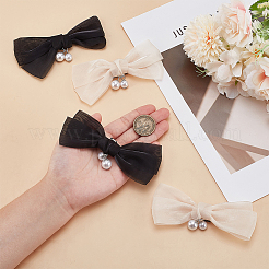 2 Pairs 2 Colors Alloy Shoe Buckle Clips&nbsp;FIND-GO0003-50