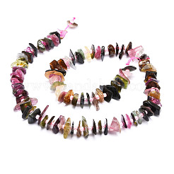 Natural Multicolor Tourmaline Beads Strands&nbsp;G-E569-K03