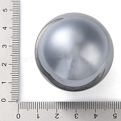 合成テラヘルツ石ビーズ  穴がない  ラウンド  40mm&nbsp;G-F767-02