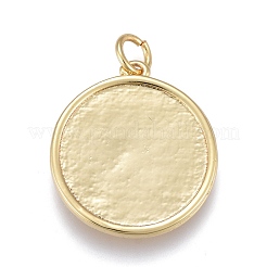 Brass Pendants&nbsp;ZIRC-M108-56G