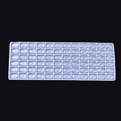 クリアガラスカボション  オーバル  透明  25x18x5.5mm  約1152個/箱&nbsp;GGLA-R022-18x25-B