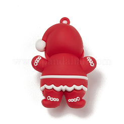 PVC Plastic Christmas Style Big Pendants&nbsp;PVC-O001-02A